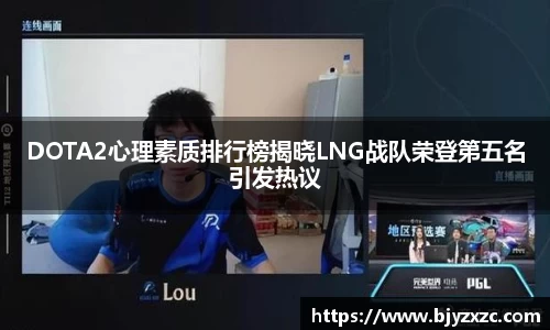 DOTA2心理素质排行榜揭晓LNG战队荣登第五名引发热议